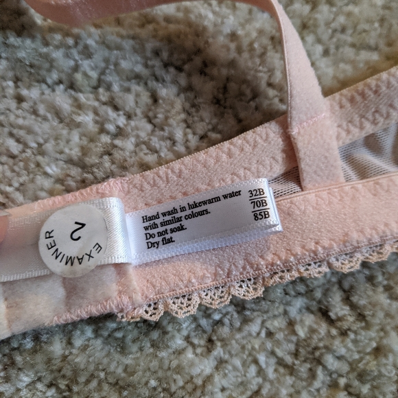 Nwot Mimi Holliday pink balconette bra - Picture 4 of 6